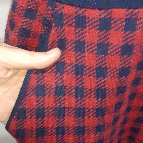 Modcloth red & blue gingham dress - Picture 7 of 16